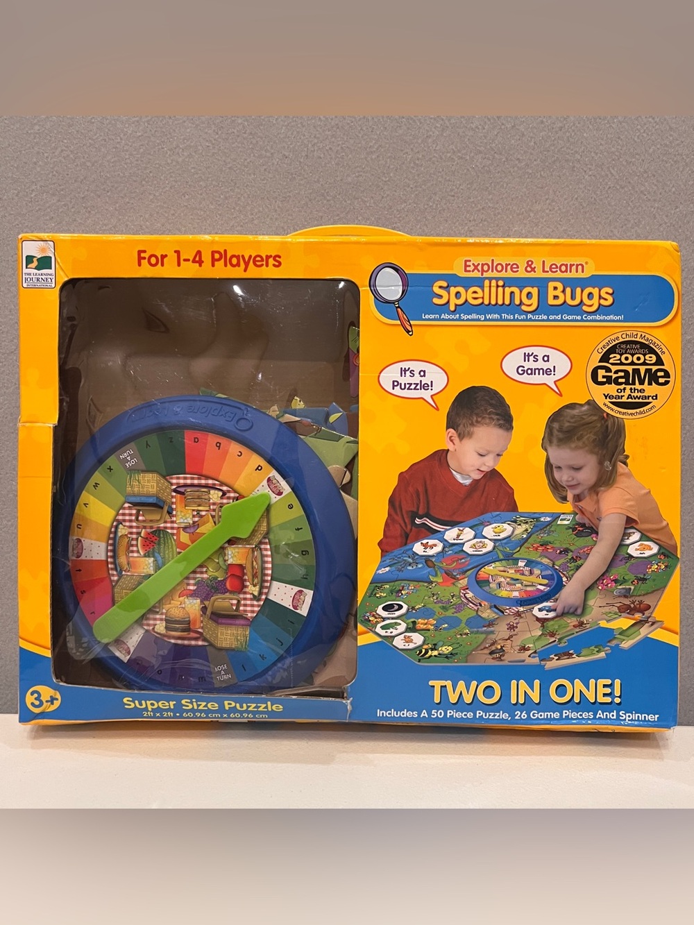 Spelling Bugs Two in One! Game and Puzzle
